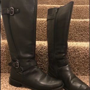 TAll Boots Leather